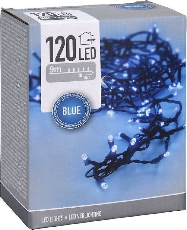 Jõulutuled-valgusket​t,120 Led, 9m, blue