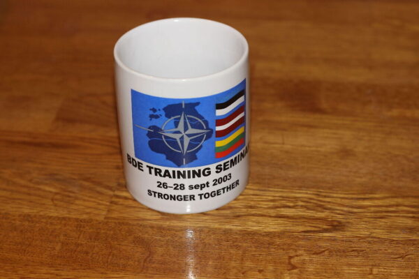 Portselanist tass kollektsiooni. BDE  Training Seminar Baltic 2003