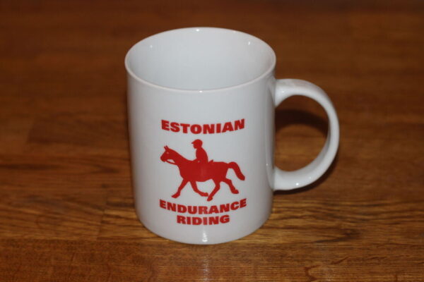 Portselanist tass kollektsiooni. Estonian Endurance Riding