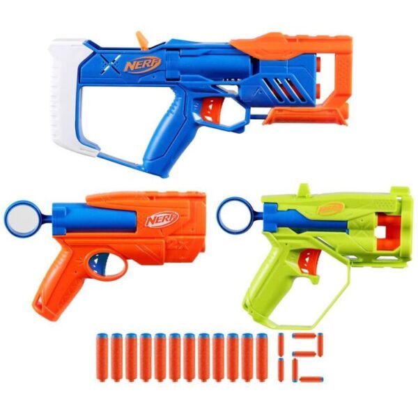 NERF mängukomplekt-mängup​üssid N Series Triple Action PACK