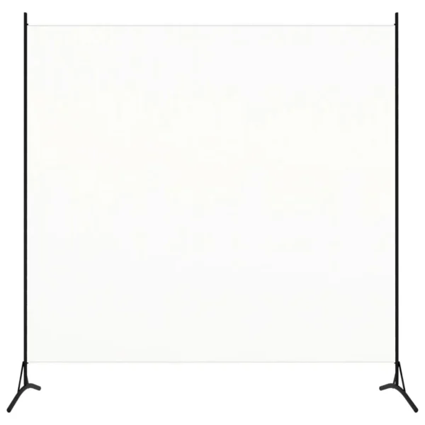 Valge ruumijagaja, 175 x 180 cm, kangas ja metall - Image 4