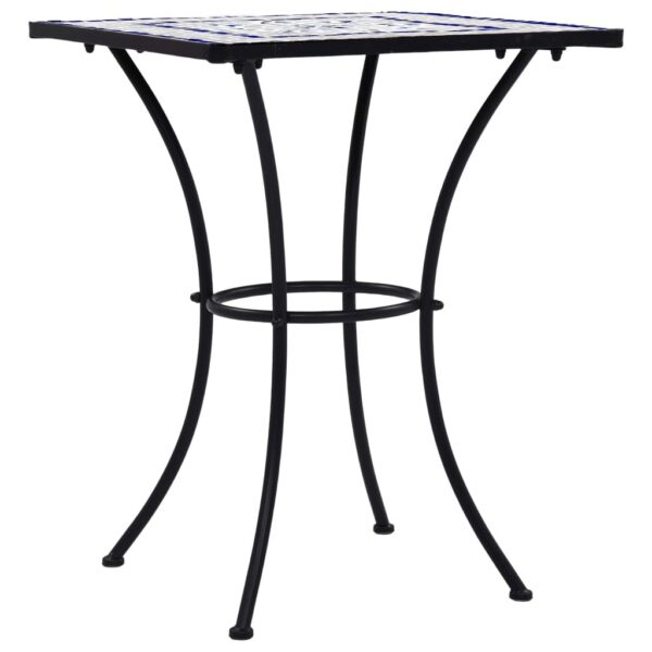 Mosaiikmustriga laud , 60 cm, keraamika ja metall - Image 3