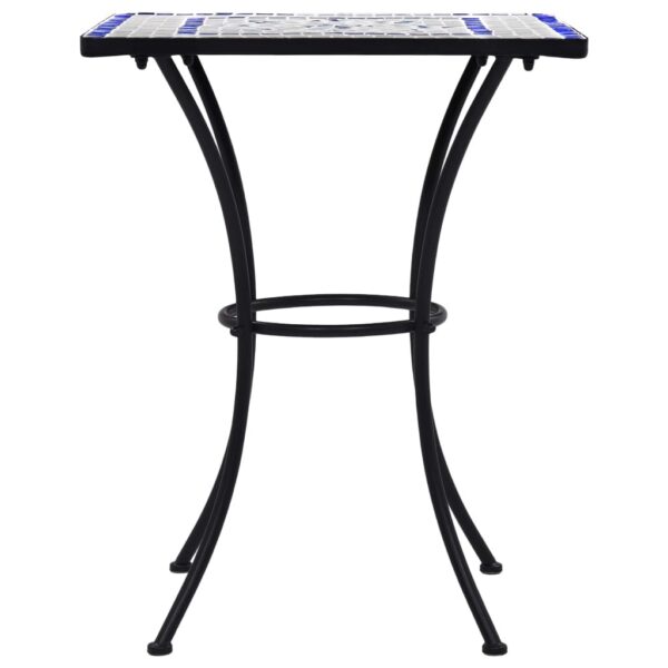 Mosaiikmustriga laud , 60 cm, keraamika ja metall - Image 4