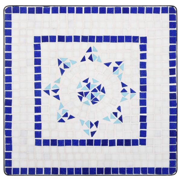 Mosaiikmustriga laud , 60 cm, keraamika ja metall - Image 7