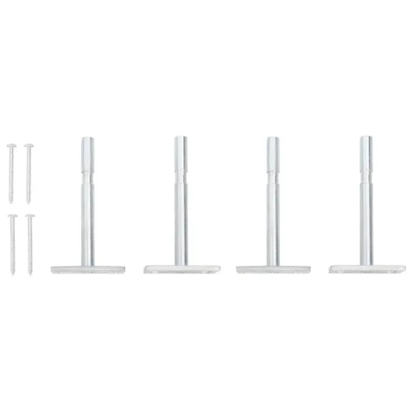 Sahtliga seinariiulid, 2 tk, must, MDF - Image 3