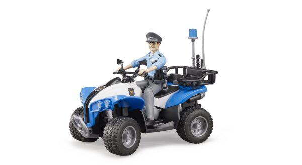 Atv police 1:16, Bruder 63010 - Image 2