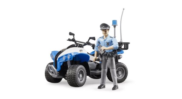 Atv police 1:16, Bruder 63010