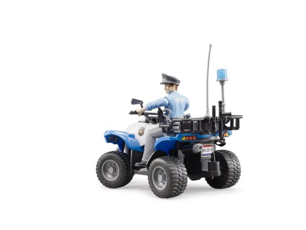Atv police 1:16, Bruder 63010 - Image 4