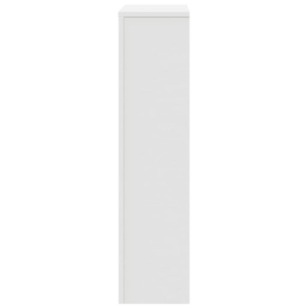 Valge radiaatori kate, 78 x 20 x 82 cm,horisontaalsed lipid - Image 4