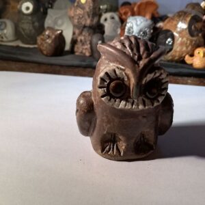 Keraamiline linnu kuju,öökull (Y)