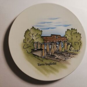 Portselanist seinataldrik Tartu Inglisild,käsimaal
