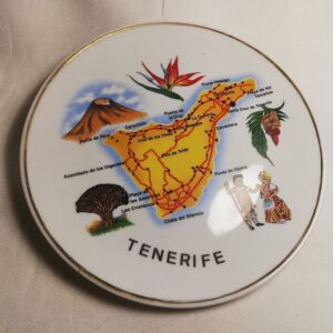 Portselanist taldrik, Tenerife (Y)