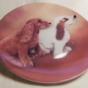 Ilus portselanist seinataldrik,Koerad,​Bavaria (Y)