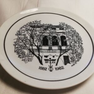 Portselanist seinataldrik,RP&KK 1882-1982 (Y)