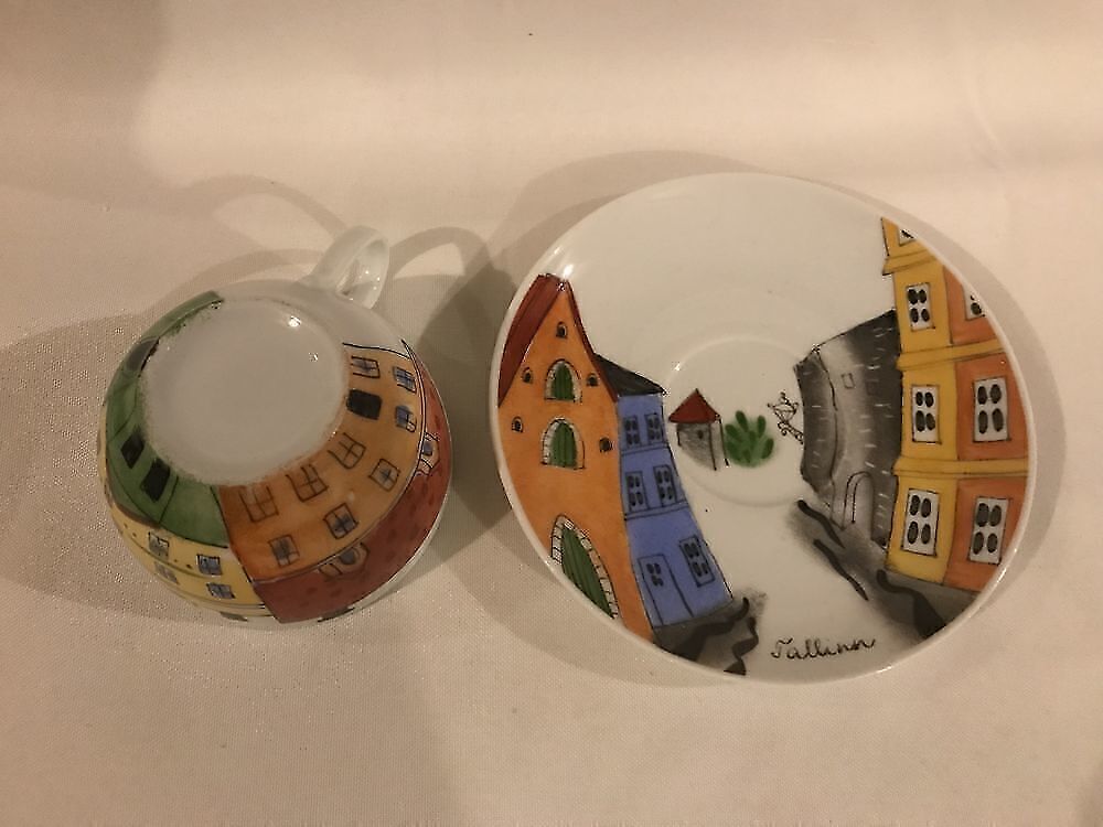 Portselanist tassikomplekt,Tallinn,Helina Tilk - Image 3