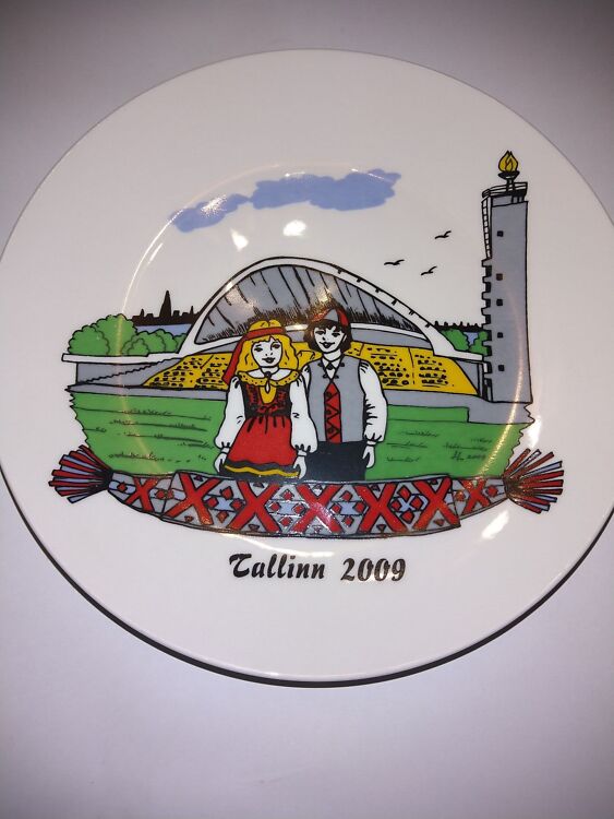 Portselanist seinataldrik Tallinna lauluväljak 2009 (Y)