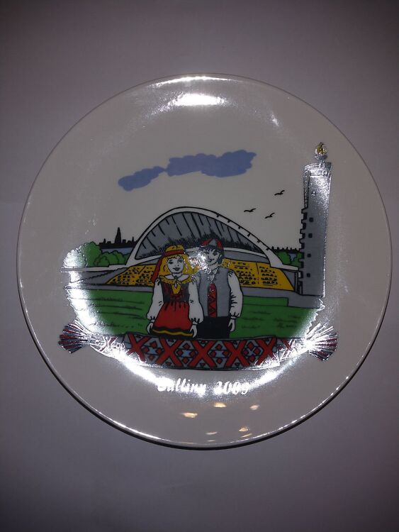 Portselanist seinataldrik Tallinna lauluväljak 2009 (Y) - Image 2