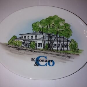 Portselanist seinataldrik Käosaar&Co,käsimaal (Y)