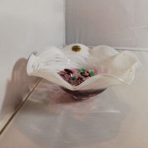 Värvilisest klaasist kauss,Häveruds GlasHytta (Y)