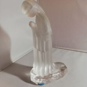 Täisklaasist religioosne kuju,handmade (Y)