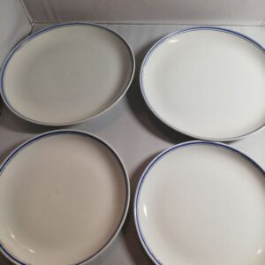 Portselanist taldrikud, 4 tk,Arabia (Y)