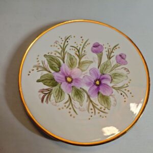 Portselanist seinataldrik,maalitu​d lilled 1974,Arabia toorik (Y)