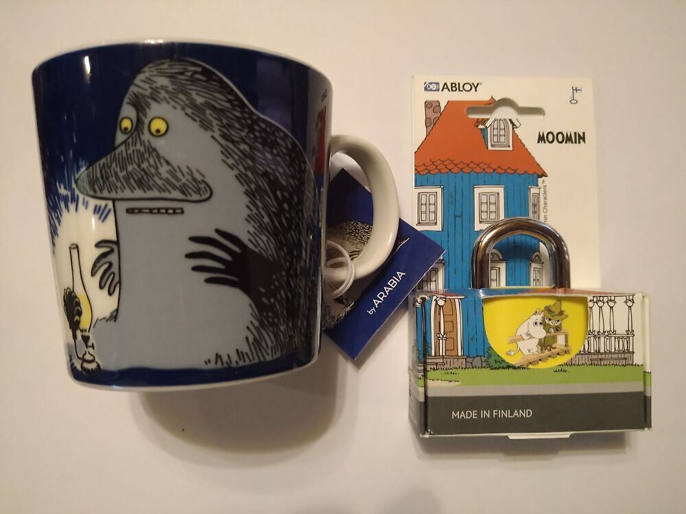 Kogujale Arabia Muumi tass ja Abloy Muumi lukk