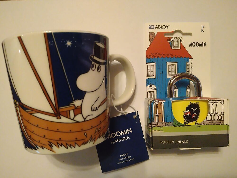 Kogujale Arabia Muumi tass ja Abloy Muumi lukk