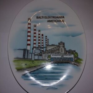 Portselanist seinataldrik Balti EJ AÜ, käsimaal (Y)