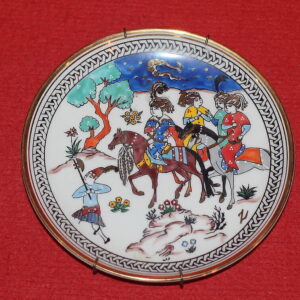 Portselanist seinataldrik ,Türgi,käsimaal (Y)