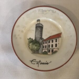 Portselanist seinataldrik Tallinn,käsimaal (Y)