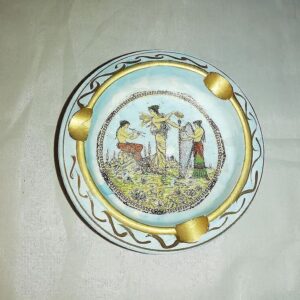 Keraamiline tuhatoos,maalitud,Kreeka käsitöö (Y)