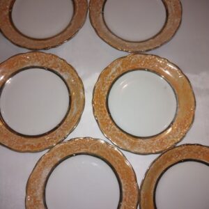 Portselanist koogitaldrikud 6-le (Y)