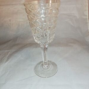 Nõukaaegne pokaal-joogiklaas, kristall (Y)