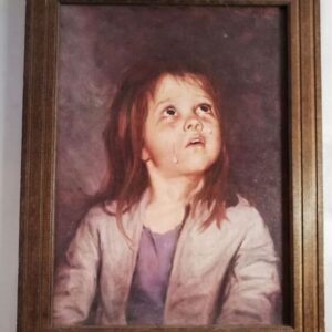 Trükipilt, nuttev poiss (Y)