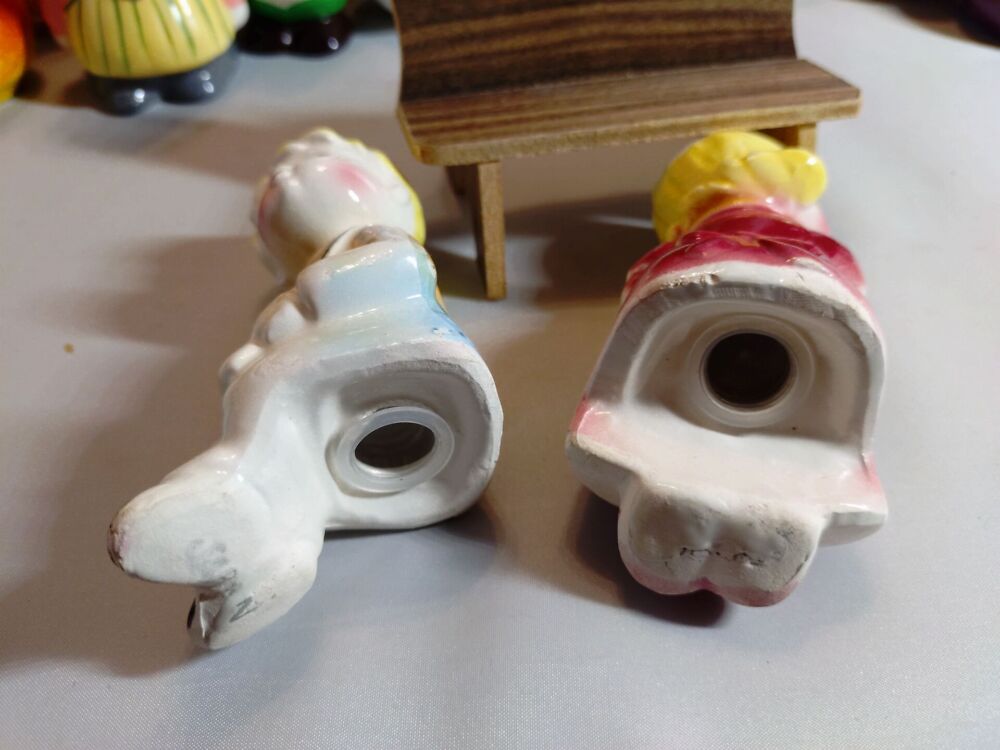 Portselanist maitseainetooside komplekt,Poiss ja tüdruk. Jaapan (Y) - Image 6