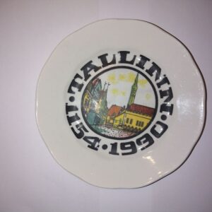 Dekoratiivtaldrik, Tallinn 1154-1990 (Y)