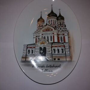 Portselanist seinataldrik Nevski katedraal,Tallinn,kä​simaal (Y)