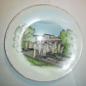 Portselanist seinataldrik Tartu Inglisild,käsimaal (Y)