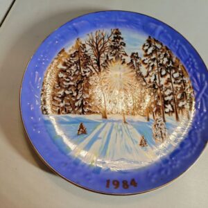 Portselanist seinataldrik,Talv,19​84, limiteeritud 3000tk (Y)