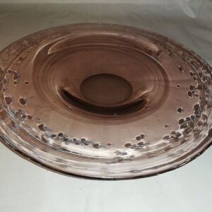 Värvilisest klaasist nõukaaegne kauss- alus-vaagen vms (Y)