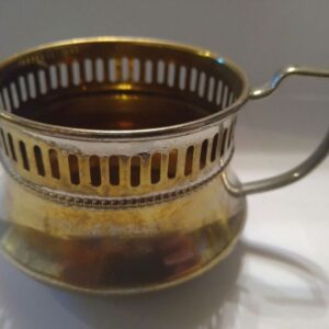 Metallist klaasihoidik, 2 tk (Y)