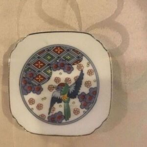 Portselanist linnudekooriga seinataldrik (Y)