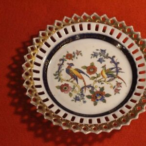 Portselanist taldrik, linnud (Y)