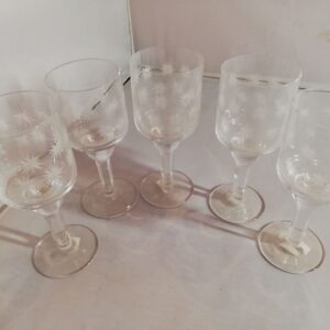 Nõukaaegsed kristallklaasid 5-le (Y)