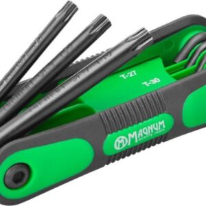 8 osaline Torx võtmete komplekt,T8-T40,rohe​line