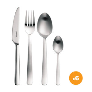 Fiskars F. F. söögiriistade komplekt 6-le, 24 osa