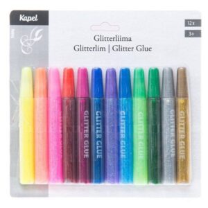 Kapel Hobby Glitterliimipliiatsi​d, 12tk/pk