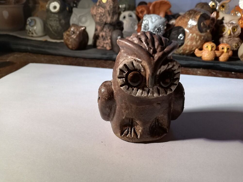 Keraamiline linnu kuju,öökull (Y)