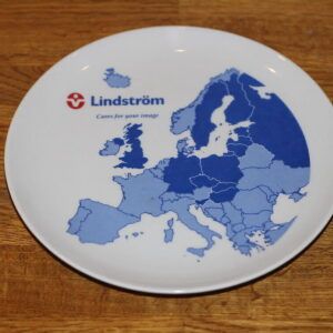 Portselanist seinataldrik Lindström-Euroopa kaart (Y)